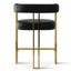 Ensemble de 3 tabourets de comptoir de luxe en simili cuir 25 po Mair