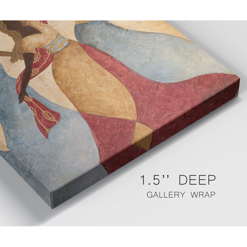 «Rhythm & Dance II», impression sur toile tendue, H 48 po x l 32 po x P 1 po