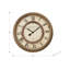 Horloge, ronde, horloge murale, brun antique, transitionnel-1799844885