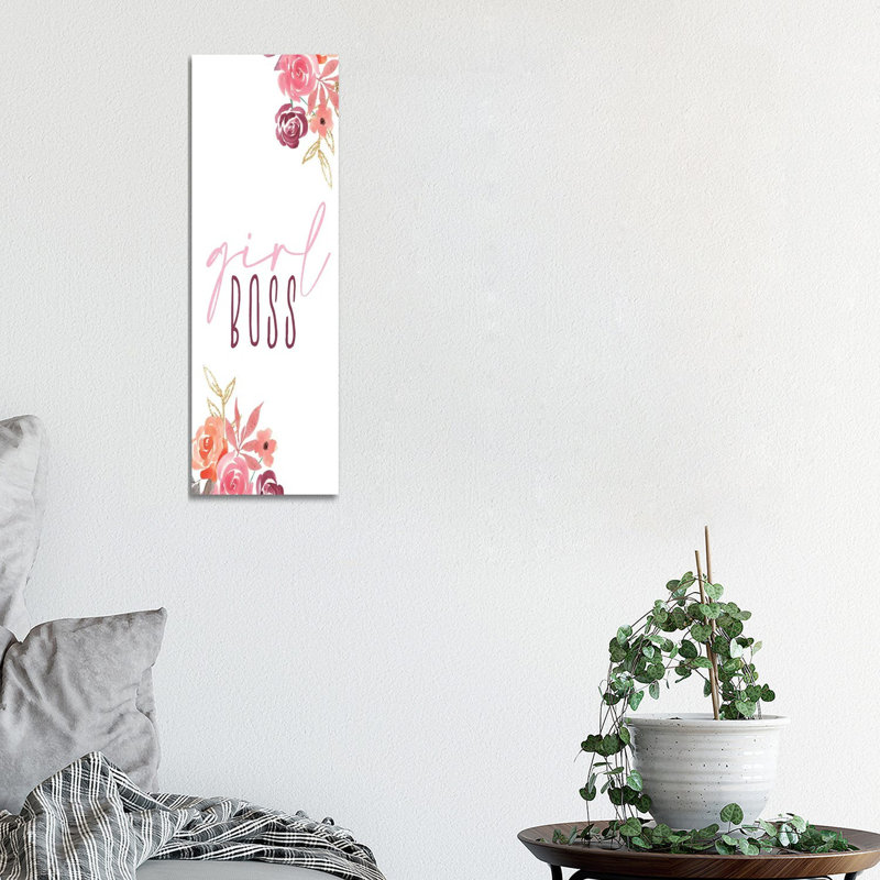 Just A Girl VI by Kimberly Allen - Wrapped Canvas Panoramic Print, 30.48 cm H x 91.44 cm W x 1.91 cm D