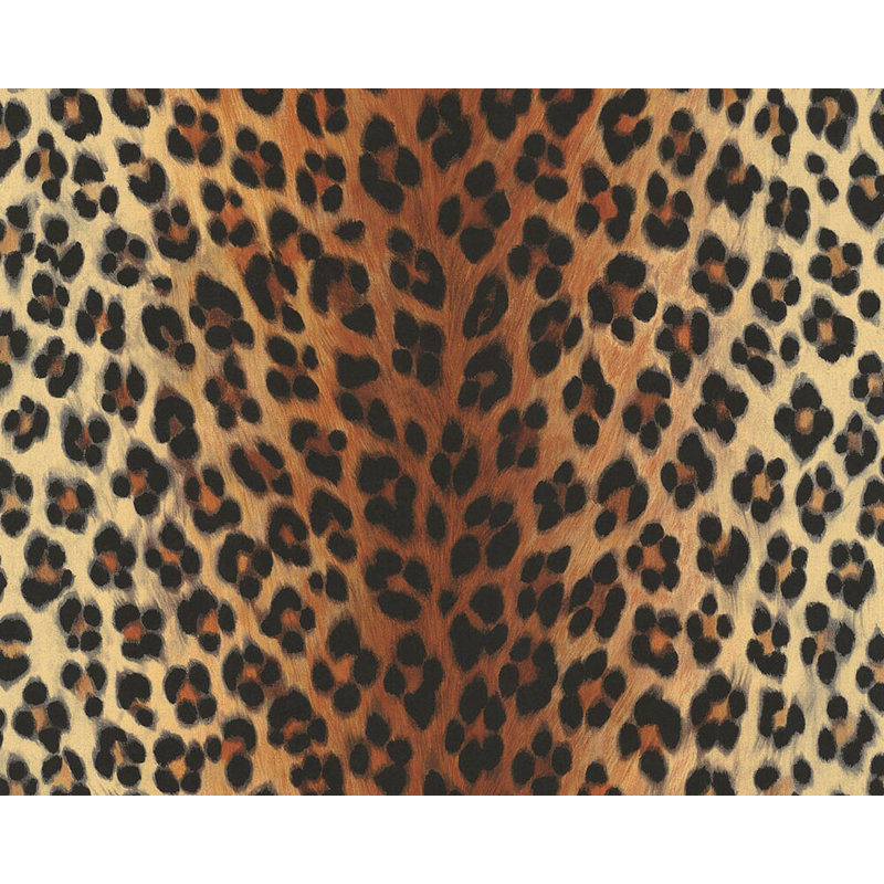 Rouleau de papier peint 33 pi x 21 po naturellement Dekora Natur 6, Brun / noir