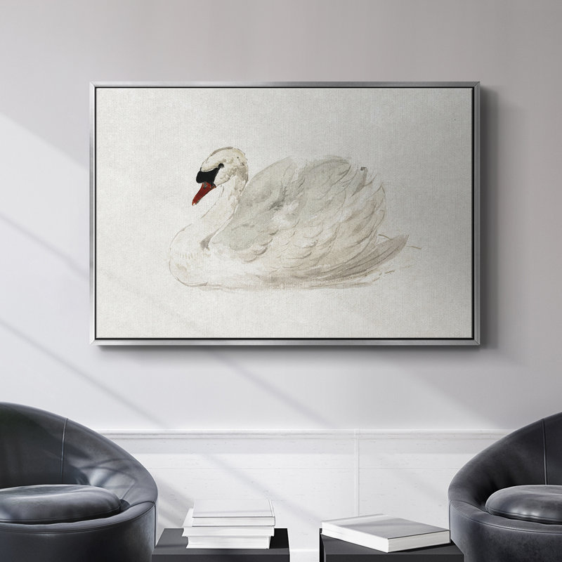 Animal rétro - XLIV, Toile argentée avec cadre flottant, H 25 po x l 37 po x P 2 po