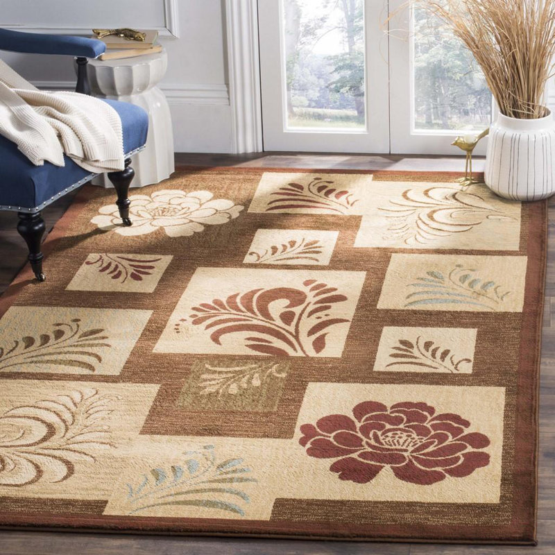 Tapis floral Klose Performance, Rectangle 6 pi 7 po x 9 pi 6 po