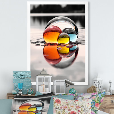 Rainbow Grayscale Reflection This - imprimé