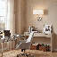 Applique murale 2 lumières Savond House Arondale en laiton chaud-1928370187