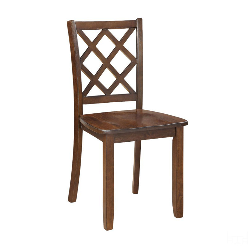 Ensemble de table de salle à manger 5 pièces de style transitionnel 1 table et 4 chaises de table rectangulaire