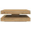 Coffee Table 360-Degree Rotatable 90X90x34.5 Cm-807142774