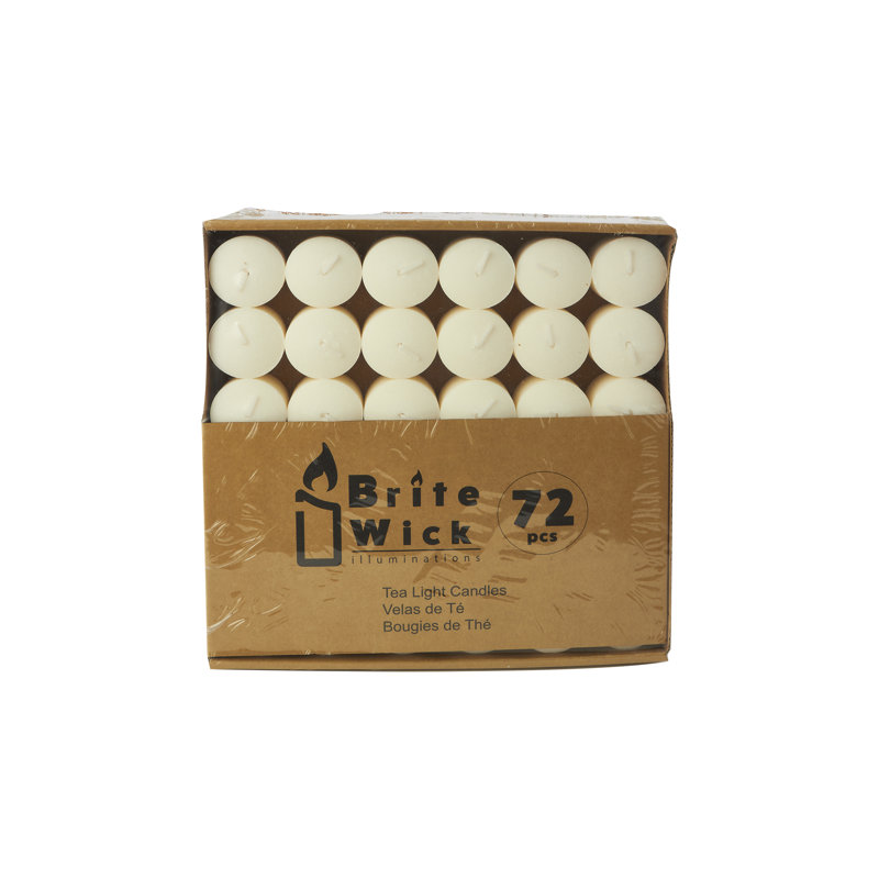 Bougie votive sans parfum