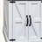 Rustic Wood Nightstand with Adjustable Shelf,with Charging Station-1362191961