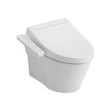 Dual-Flush Elongated Wall Mount with High Efficiency Flush (Seat Included)