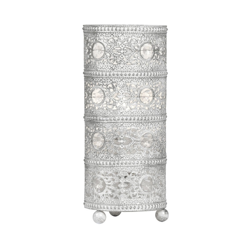 Cullen Metal Table Lamp, Ivory