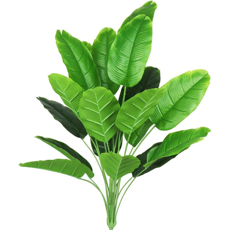 32 po plante artificielle feuille de bananier, H 32 po x l 9 po x P 4,7 po