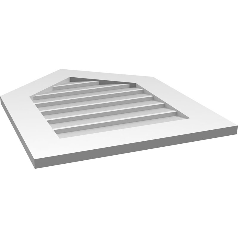 Ventilateur à pignon en uréthane non-fonctionnel Signature, H 28 po x l 22 po x P 1 po