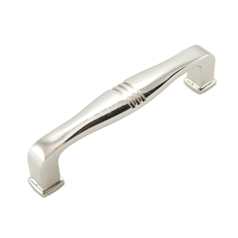 Poignée barre 3 3/4 po Alder, Nickel poli
