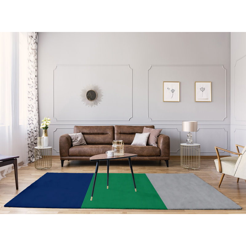 Tapis vert rayures de hockey nationales, Rectangle 9 pi x 12 pi