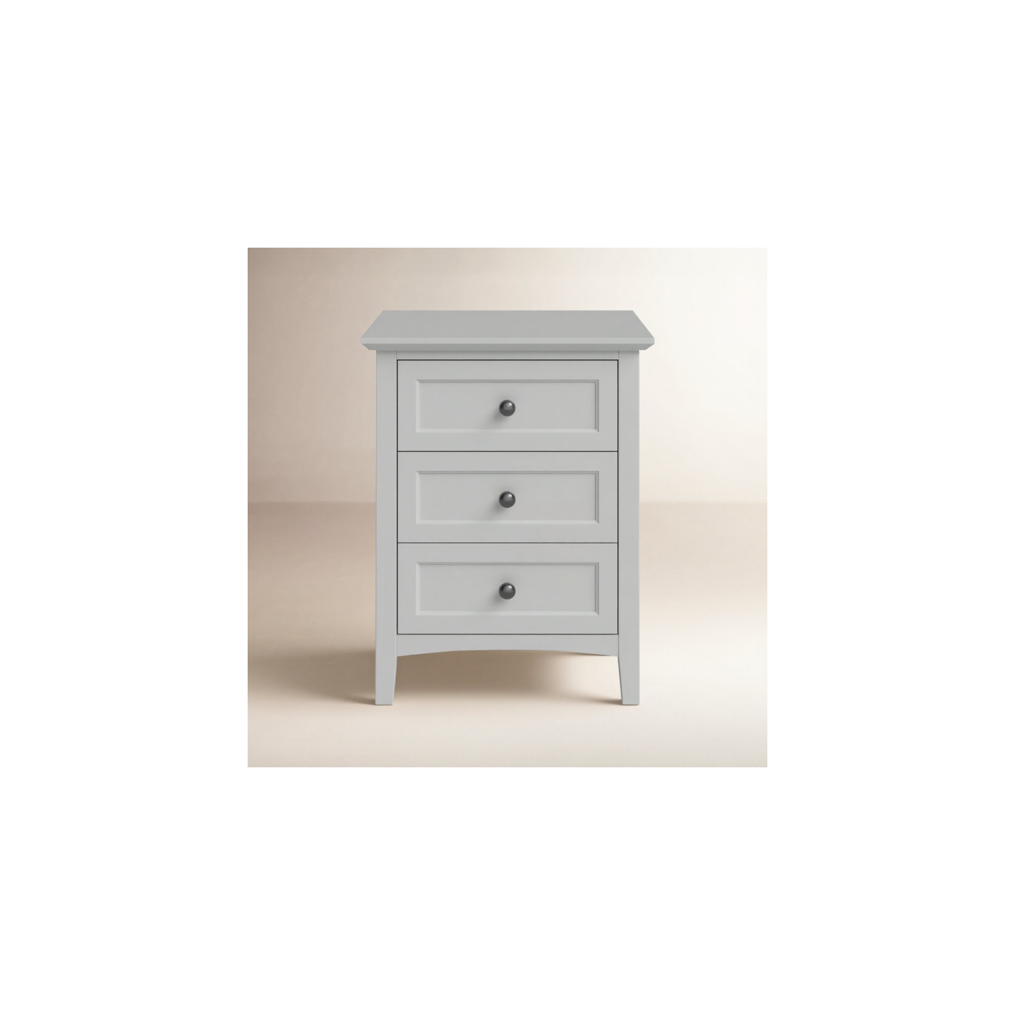 Renee 3 - Drawer Nightstand, Gray