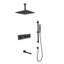 Système de douche complet avec valve brute
