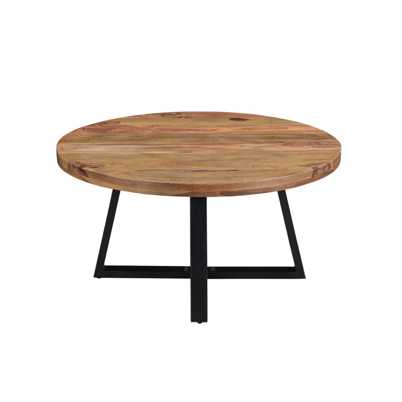 Sifuentes Solid Wood Top Coffee Table