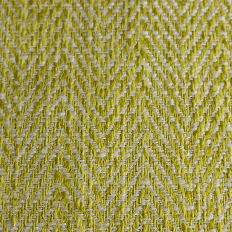 Roosevelt-Shelby Chevron Textured Upholstery Fabric, Wheatgrass