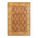 Classic One-of-a-Kind 6' 3" X 9' 2" Hand Knotted Area Rug