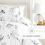 Ensemble d'édredon en duvet gris Magnolia-59334085