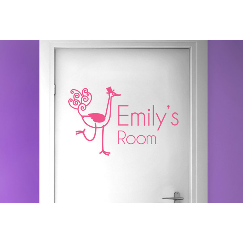 Animals Wall Decal, Pink