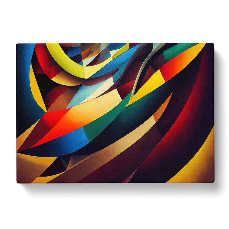 Seductive Abstract Art - Wrapped Canvas Print, 35cm H x 50cm W x 3cm D