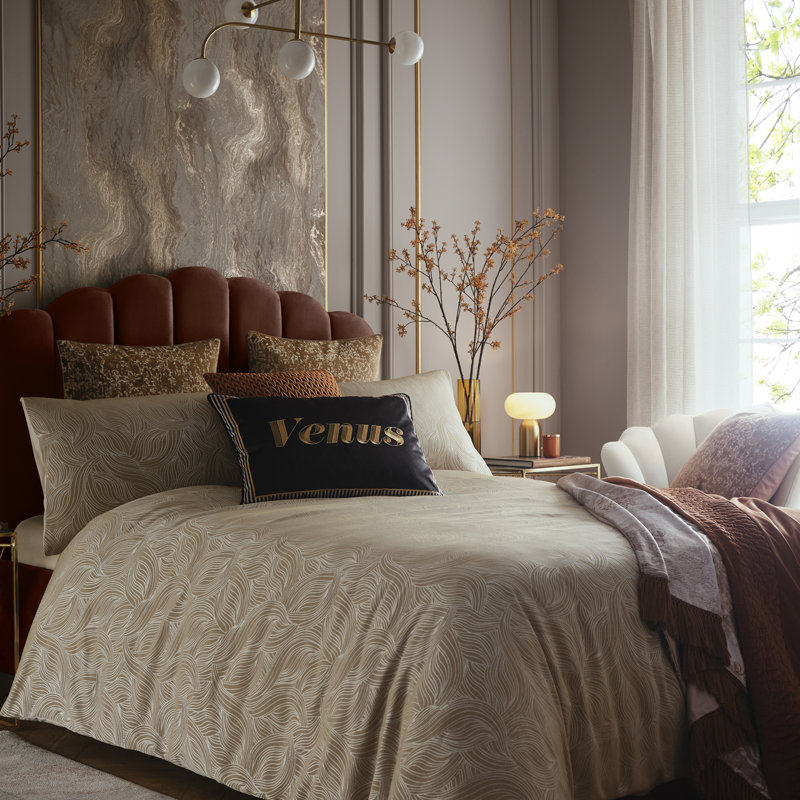 Laurence Llewelyn-Bowen Venus Signature Cushion Black, Cushion Cover
