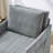 Upholstered Convertible Sleeper Sofa, 31.5" Pull Out Sofa Bed with 5-Position Adjustable Backrest, Side Pockets and a Storage Basket, Fold Out Chair Bed, Lounger For Living Room, Apartment, Grey-693477661