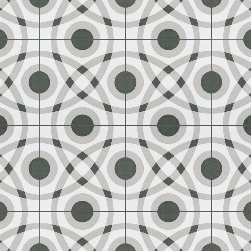 Twenties 8" x 8" Ceramic Wall & Floor Tile