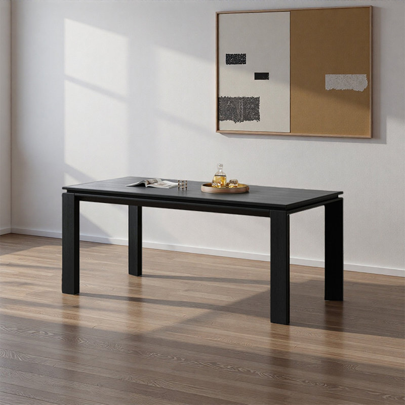Table de salle à manger rétro classique, H 29,53 po x L 59,06 po x l 31,5 po