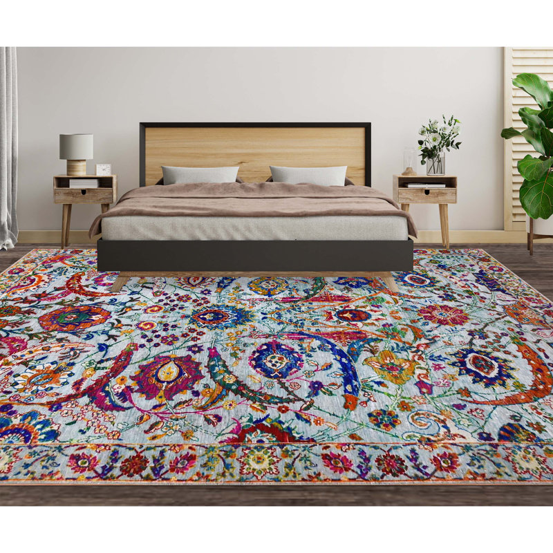 Abstract Area Rug, Rectangle 6' x 9'