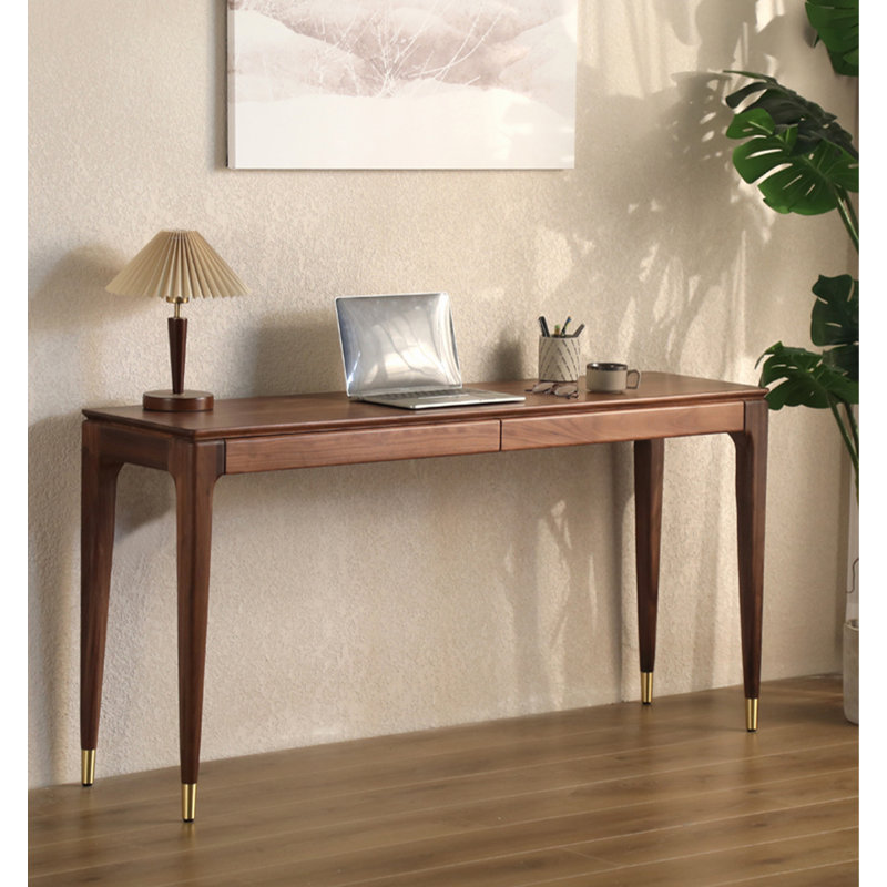 Table de bar avec tiroir North American, H 29,53 po x L 62,99 po x l 15,75 po 
