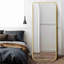 Miroir pleine longueur à DEL, miroir de plancher avec éclairage à intensité variable 3 couleurs pour la chambre à coucher, le salon, le magasin de mariage-705541910