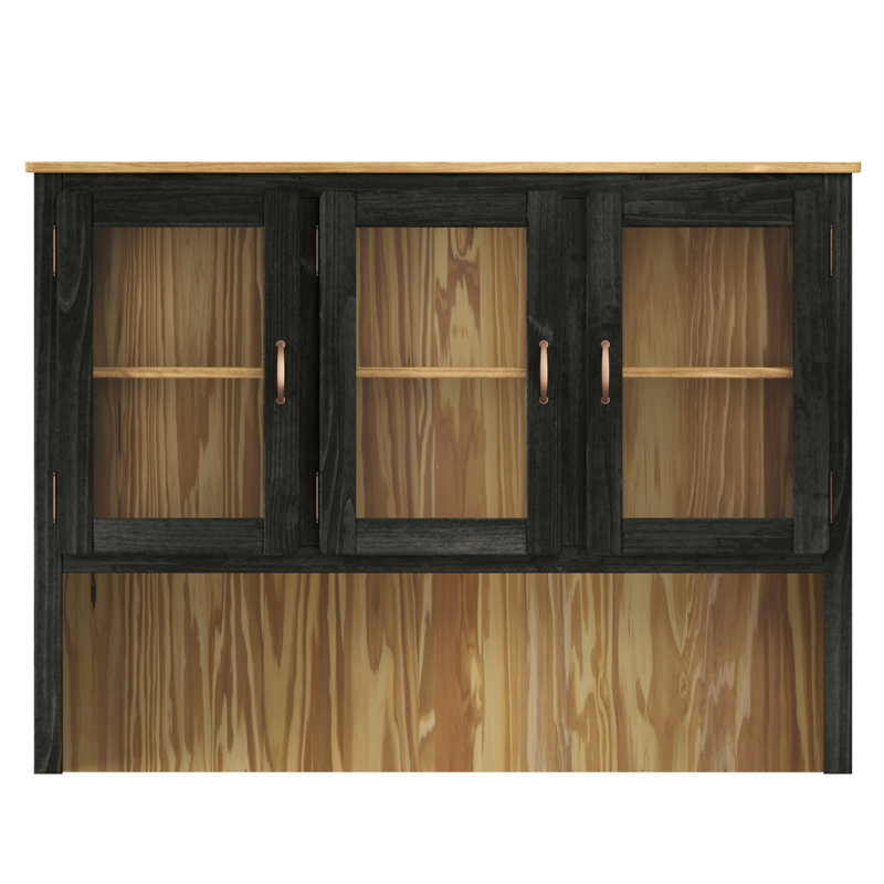 Wood Hutch |, Black