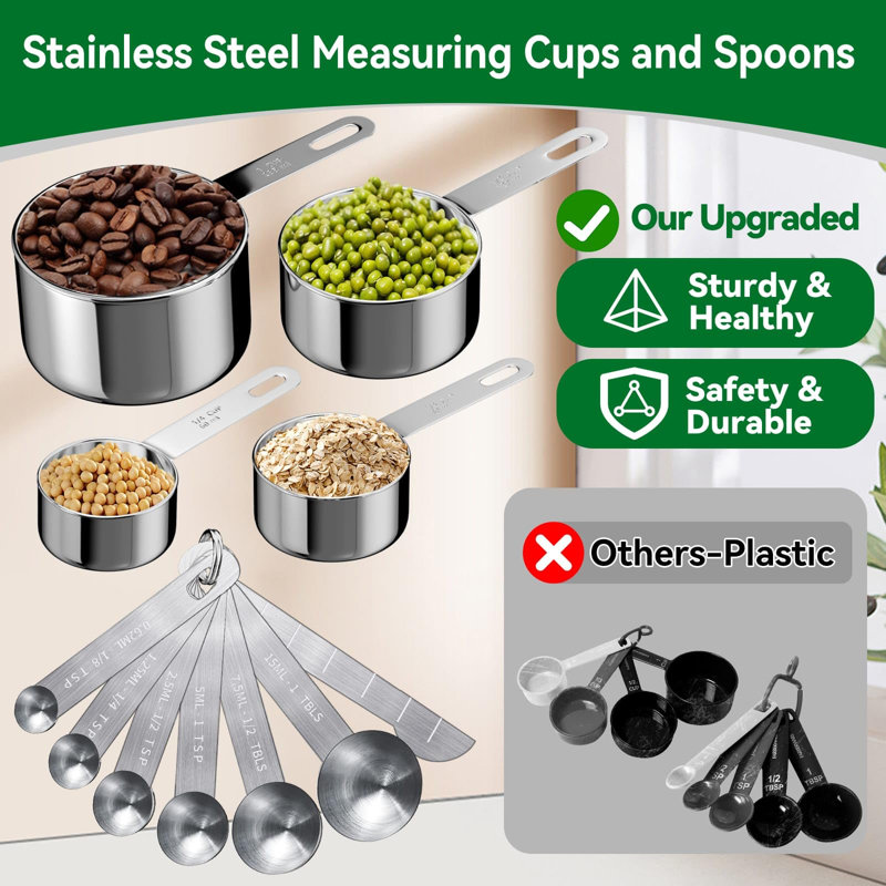27-Piece Stainless Steel Mixing Bowl Set with Lids and Utensils