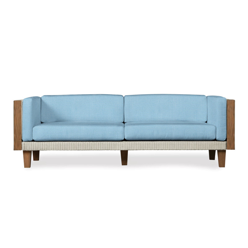 Catalina Outdoor 3 - Seat Patio Sofa, Linen, Canvas Natural