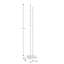 Mercouri Freestanding 8 - Hook Coat Rack