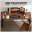 Desktop Desk Metal Legs Computer Desk Home Office Sturdy Practical-121094449