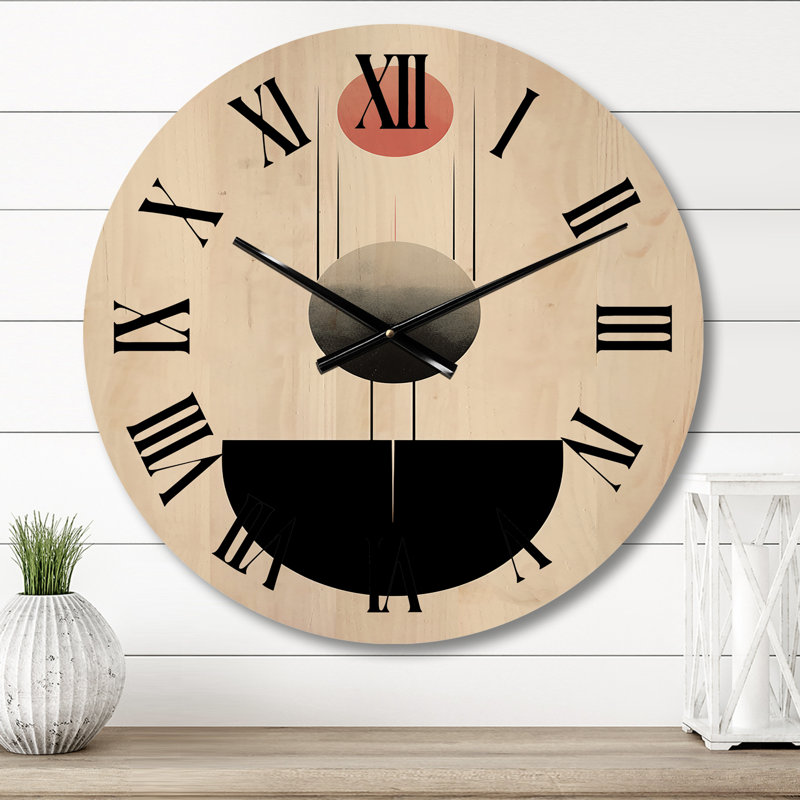 Horloge murale Hudanich, Moyenne