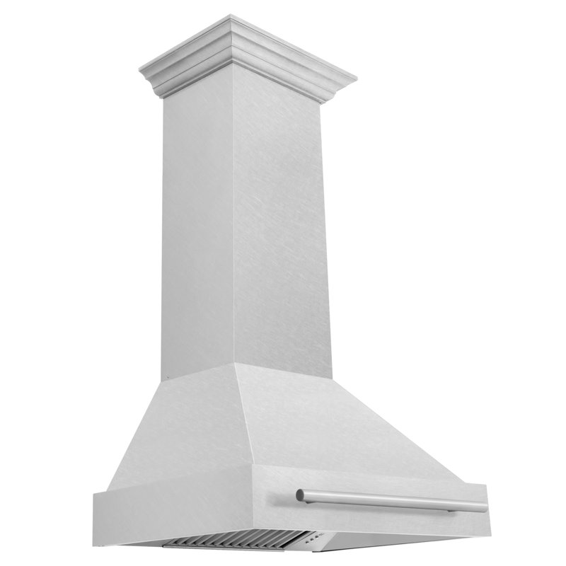 ZLINE 30" Fingerprint Resistant Stainless Steel Range Hood, Satin Stainless Steel
