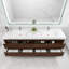 84'' Double Bathroom Vanity with Acrylic Top-1505240175