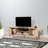 Modern TV Stand with Hornbeam Legs, Sonoma Oak Finish, 55.1 x 19.7 x 15.7 inches | 100% Melamine Coated Particle Board, UV Coating | Multiple Shelves, Wall-Mountable, Additional Storage | Scandinavian Design