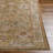 Oriental Machine Woven Polyester Area Rug in Beige-70927206