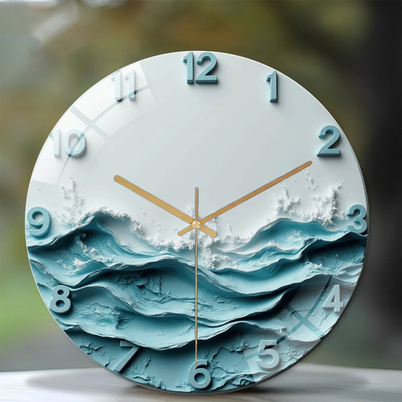 Horloge murale Ocean Wave