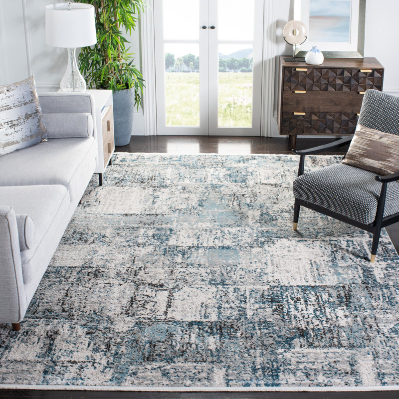 Brodnax Performance Abstract Rug, Rectangle 8' x 10'