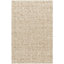 Wool Area Rug in Beige, Black, Brown