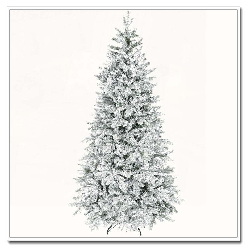 Arbre de Noël artificiel givré 7,5 pi, 7.5'