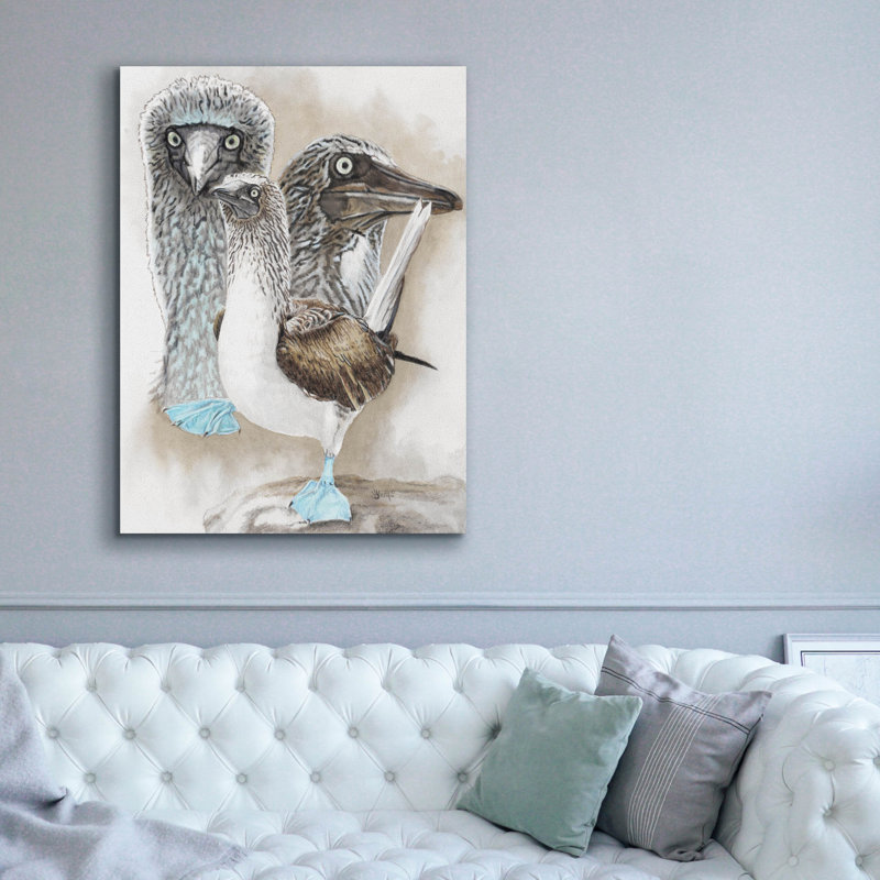 "Dapper" par Barbara Keith sur toile, H 54 po x l 40 po