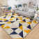 Brio Geometric Area Printed Rug - Vibrant Modern Area Rug for Living Room & Bedroom 